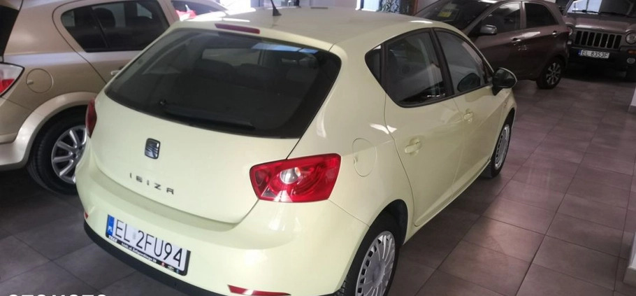 Seat Ibiza cena 22900 przebieg: 100311, rok produkcji 2009 z Łódź małe 121